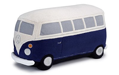 Мягкая игрушка Volkswagen T1 Bulli Soft Toy, Beige/Dark Blue 211087511B