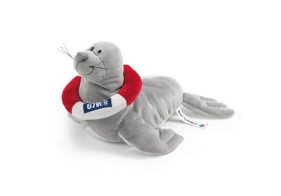 Мягкая игрушка морской лев Пауль BMW Paul The Sea Lion, Small, Grey 80452318359