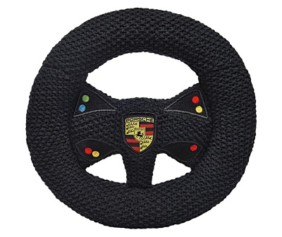 Вязаный гоночный руль Porsche Knitted Steering Wheel with Rattle – Motorsport,  WAP0409010K