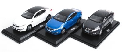 Модель автомобиля Kia Optima, синяя, масштаб 1:38 99F70AQ711BU