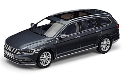 Модель автомобиля VW Passat Estate B8, Scale 1:43, Indium Grey Metallic 3G9099300AR7H