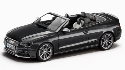 Модель автомобиля Audi RS5 Cabriolet, Scale 1:43, Daytona grey 5011215323