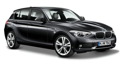 Модель автомобиля BMW 1 Series Five-Door (F20) Black Sapphire, Scale 1:18 80432210020
