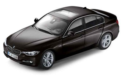 Модель автомобиля BMW 3 Series Saloon Black Saphir, Scale 1:18 80432212865