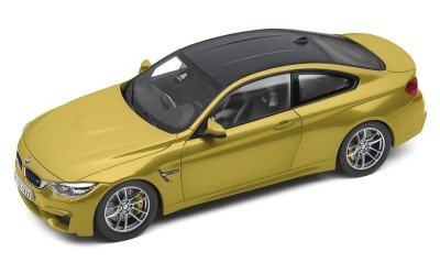 Модель автомобиля BMW M4 Купе (F82), Austin Yellow, Scale 1:18 80432339606 Модель автомобиля BMW M4 Купе (F82), Austin Yellow, Scale 1:18 80432339606