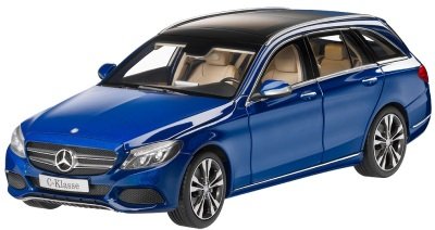 Модель автомобиля Mercedes C-Klasse, T-Modell, Avantgrade 1:18 Blue B66960257