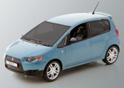 Модель автомобиля Mitsubishi Colt 3-door, 1:43 scale, Blue MME50134