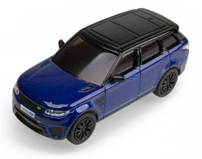 Модель автомобиля Range Rover Sport SVR, Setoril Blue, Scale 1:76,  LDDC011PUZ