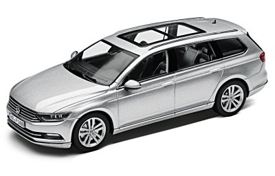 Модель автомобиля Volkswagen Passat Estate, Scale 1:43, Reflex Silver Metallic,  3G9099300AA7W