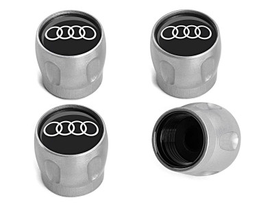 Комплект из 4-х колпачков на нипель Audi Valve Stem Caps 4L0071215