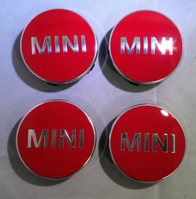 Набор из 4-х крышек на ступицу Mini Hub Caps Set, Chili Red 36132354148 Набор из 4-х крышек на ступицу Mini Hub Caps Set, Chili Red 36132354148