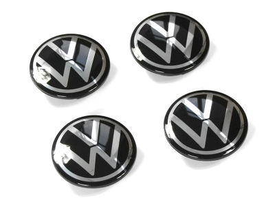 Фиксированная крышка ступицы литого диска Volkswagen, набор из 4-х штук, 000071213D Фиксированная крышка ступицы литого диска Volkswagen, набор из 4-х штук, 000071213D
