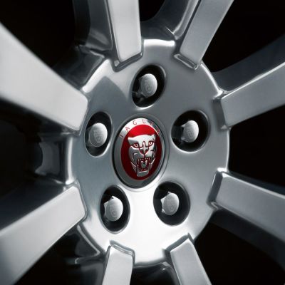 Колпачок ступицы литого диска Jaguar Wheel Centre Badge — Red Growler, C2D47107 Колпачок ступицы литого диска Jaguar Wheel Centre Badge — Red Growler, C2D47107