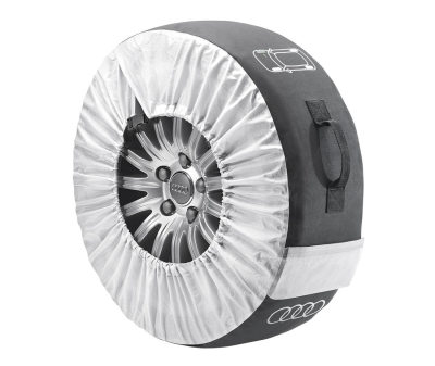 Комплект больших чехлов для колес Audi Wheel storage bag for complete wheels big,  4F0071156A