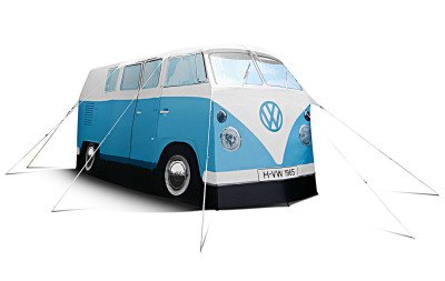 Туристическая палатка VW стилизованная под автомобиль T1 Bulli, Blue 211069616289