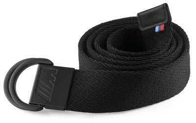 Текстильный ремень BMW M Belt, Unisex, Black Текстильный ремень BMW M Belt, Unisex, Black