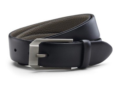 Двусторонний кожаный ремень Volkswagen Leather Reversible Belt, Black-Taupe Двусторонний кожаный ремень Volkswagen Leather Reversible Belt, Black-Taupe