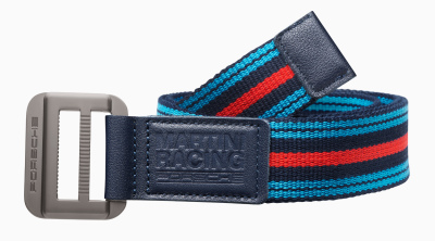 Ремень унисекс Porsche Unisex Belt - Martini Racing,  WAP5570800LMRH 80 см.