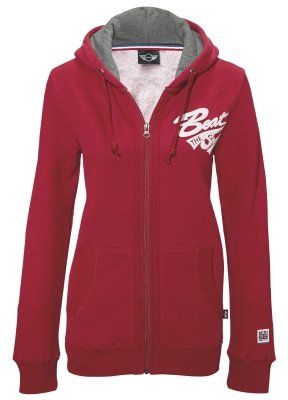 Женская куртка Mini Ladie's Hooded Sweet Jacket, Red