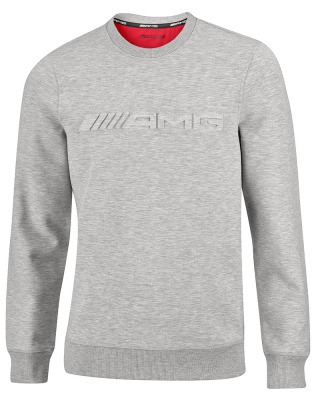 Джемпер унисекс Mercedes-AMG Sweatshirt, 3D-logo, Unisex, Grey,  B66958933 M