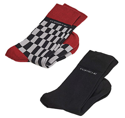 Набор из двух пар носков унисекс Porsche Sock Set, Unisex,  WAP4236380K 45–47