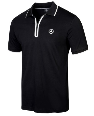 Мужская рубашка-поло Mercedes-Benz Men's Polo Shirt, Black,  B66958706 XXL