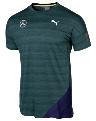 Мужская футболка Mercedes Men's Performance Shirt, Green, by PUMA,  B66958773 S