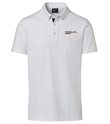 Мужское поло Porsche Men’s Polo Shirt, Motorsport, White,  WAP80100S0LFMS 3XL