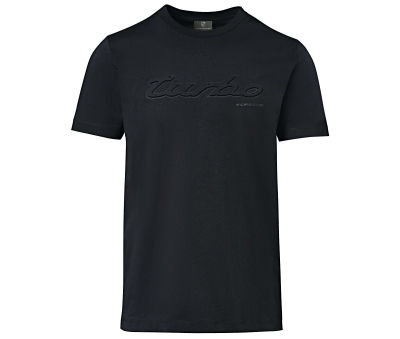 Мужская футболка Porsche Turbo T-shirt, Men's, Essential, Black,  WAP82300S0K XL
