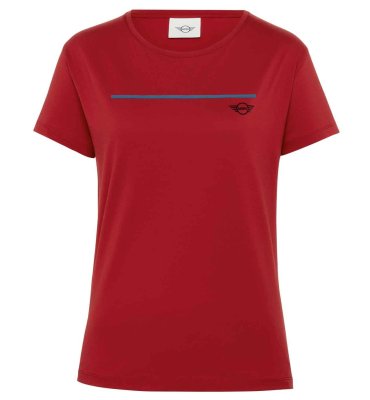 Женская футболка MINI T-Shirt CI Wing Logo Women’s, Chili Red/Island,  80145A0A521 XS