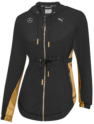 Женская ветровка Mercedes Wind Jacket, Ladies, Black/Gold,  B66959064 M