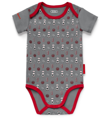 Боди Audi Sport Body, Babys, grey/red,  3201900411 74-80