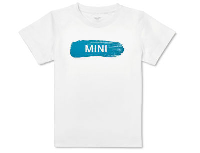 Детская футболка MINI Wordmark T-Shirt Kids, White/Island,  80142460830 104