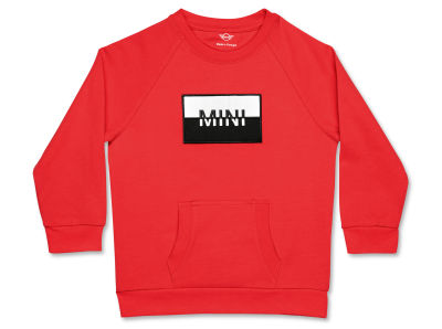 Детская толстовка MINI Logo Patch Sweatshirt Kids, Coral,  80142460836 122