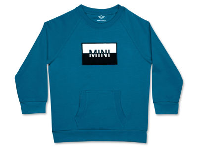 Детская толстовка MINI Logo Patch Sweatshirt Kids, Island,  80142460842 122