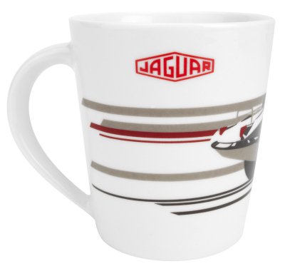 Керамическая кружка Jaguar Heritage Mug — White JBMG186WTA Керамическая кружка Jaguar Heritage Mug — White JBMG186WTA