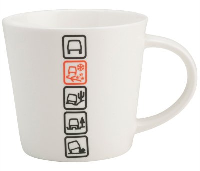 Керамическая кружка Land Rover Icon Mug, White LRICONMUG14 Керамическая кружка Land Rover Icon Mug, White LRICONMUG14