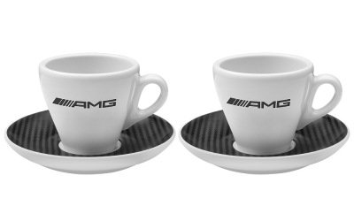 Набор из двух фарфоровых чашек для эспрессо Mercedes-Benz Espresso cups, set of 2, AMG B66952750