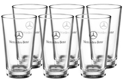 Набор из шести стеклянных стаканов Mercedes-Benz Glass Set B66956292