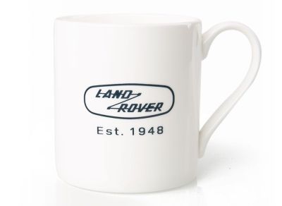 Керамическая кружка Land Rover Heritage Logo Mug, White LFMG363WTA