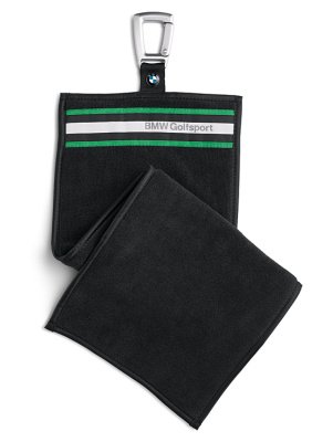 Полотенце для клюшек BMW Golf Club Towel Black New 80232333796