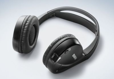 Наушники BMW с инфракрасным блоком, Car IR Infrared Wireless Stereo Headphones Headset 65122160494