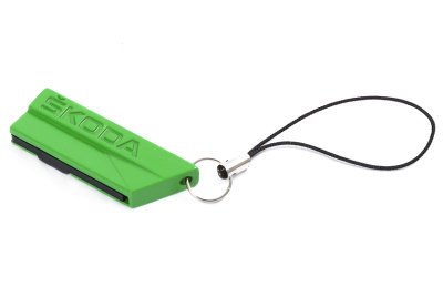 Флешка Skoda Logo Flash Drive USB, 4Gb, Green 000087620E