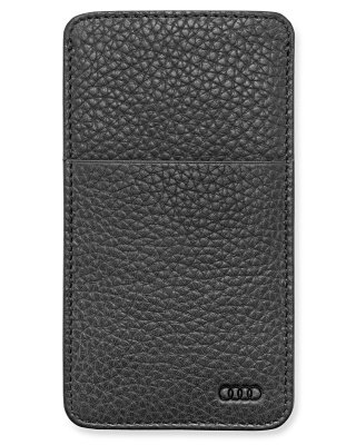 Кожаный чехол для Samsung S4 Audi Leather case, black 3141400100