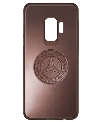 Чехол Mercedes Classic для Samsung Galaxy S9, Brown B66042019