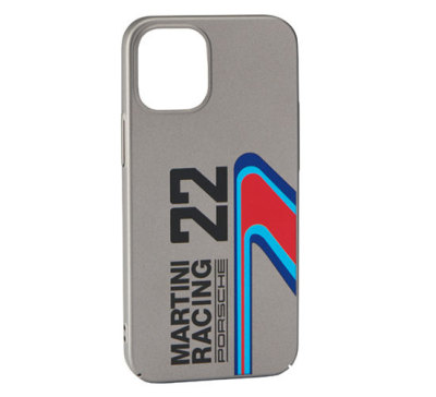 Чехол Porsche для iPhone 12 mini, Martini Racing, grey/blue/red/black WAP0300100MSOC