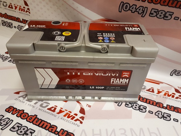 Аккумулятор FIAMM TITANIUM PRO 6 СТ-100-R 7905160