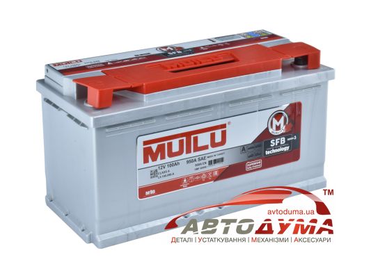 Аккумулятор MUTLU S3 6 СТ-100-R L5100090A
