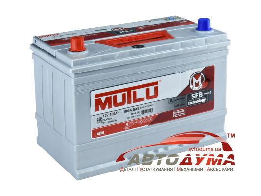 Аккумулятор MUTLU S3 6 СТ-100-L D31100085D