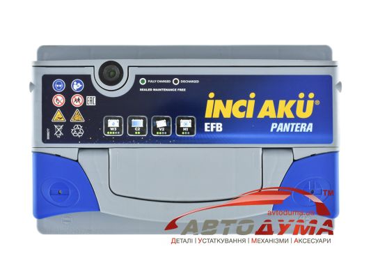 Аккумулятор INCI AKU EFB 6 СТ-72-R L3072068013